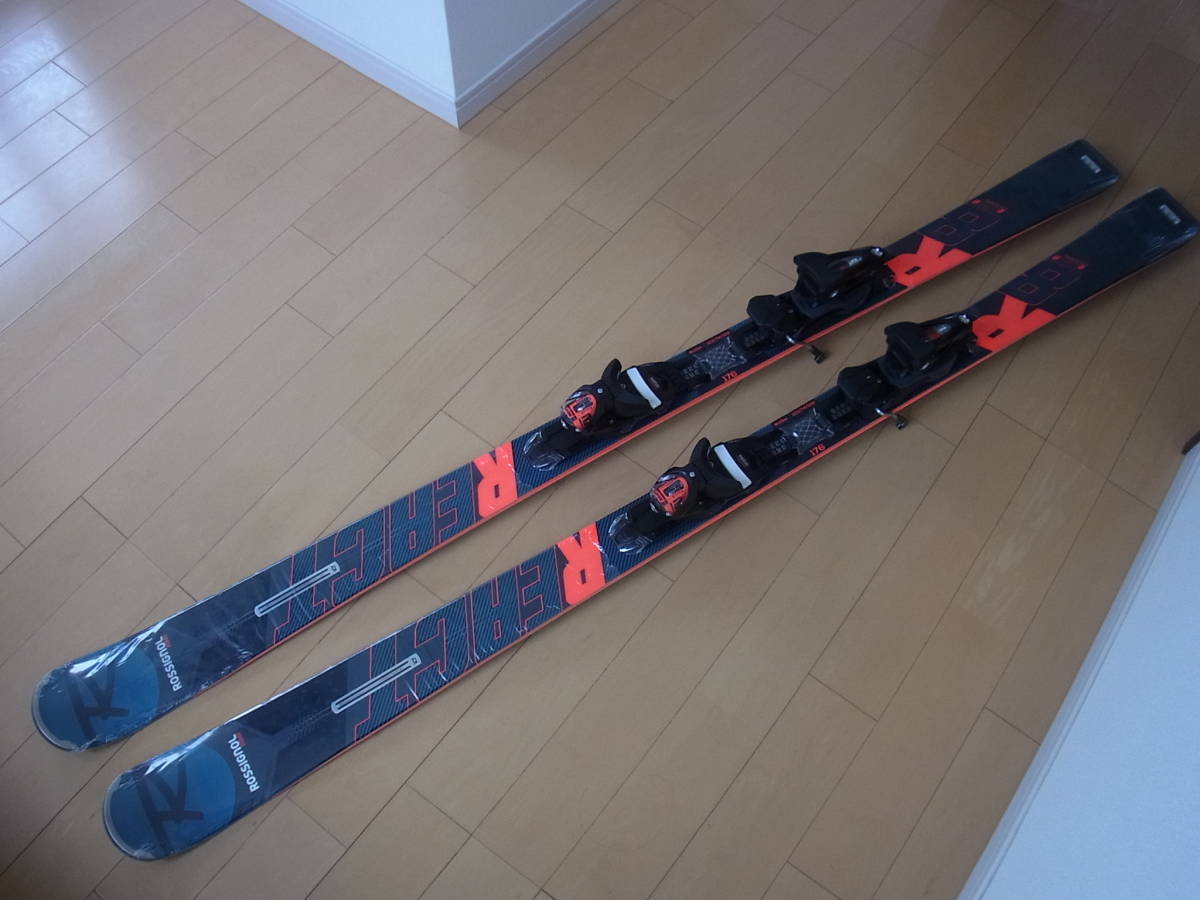 ロシニョール カービング スキー リアクト8 新品 176cm ルックSPX12