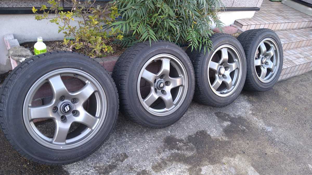 R32 GT-R 純正ホイール スタッドレス付き4本