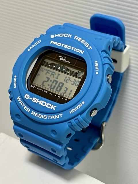 送料無料，低価 CASIO G-SHOCK × Ron Herman GWX-5700CS ブルー ロン