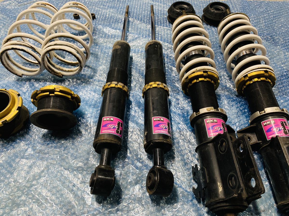 HKS 車高調 ハイパーマックスＳ style C アクア ラクティス ヴィッツ スペイド イスト 