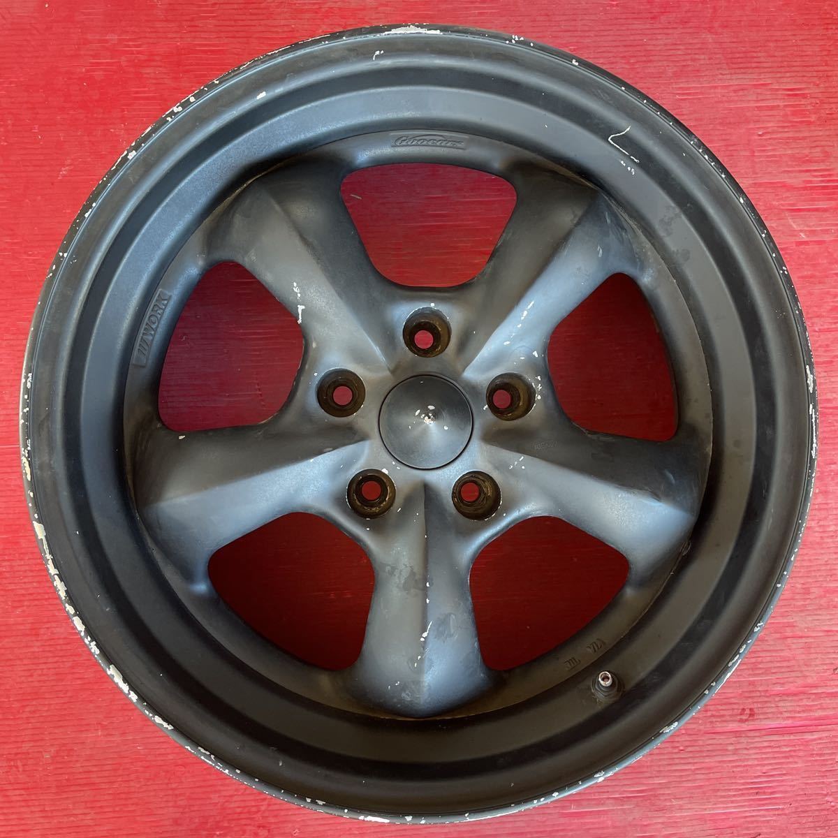 Work グッカーズ 18インチ ホイールセット 深リムWORK ワーク Goocars
