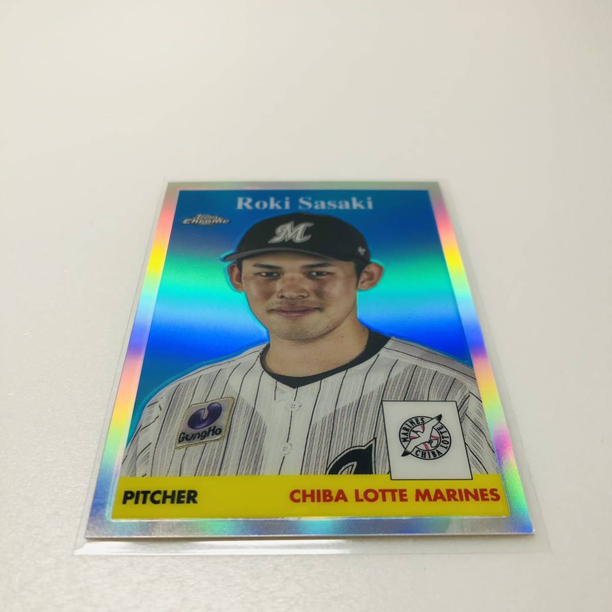 2022 TOPPS CHROME NPB 佐々木朗希 199枚限定 カード