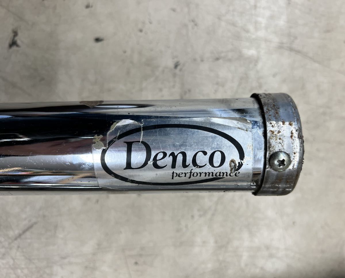 500SS 当時物　デンコーチャンバー　750SS KH SS 今日限り 本物 売切り DENCO 750ss H2 デンコーチャンバー マフラー 500ss z1 z2