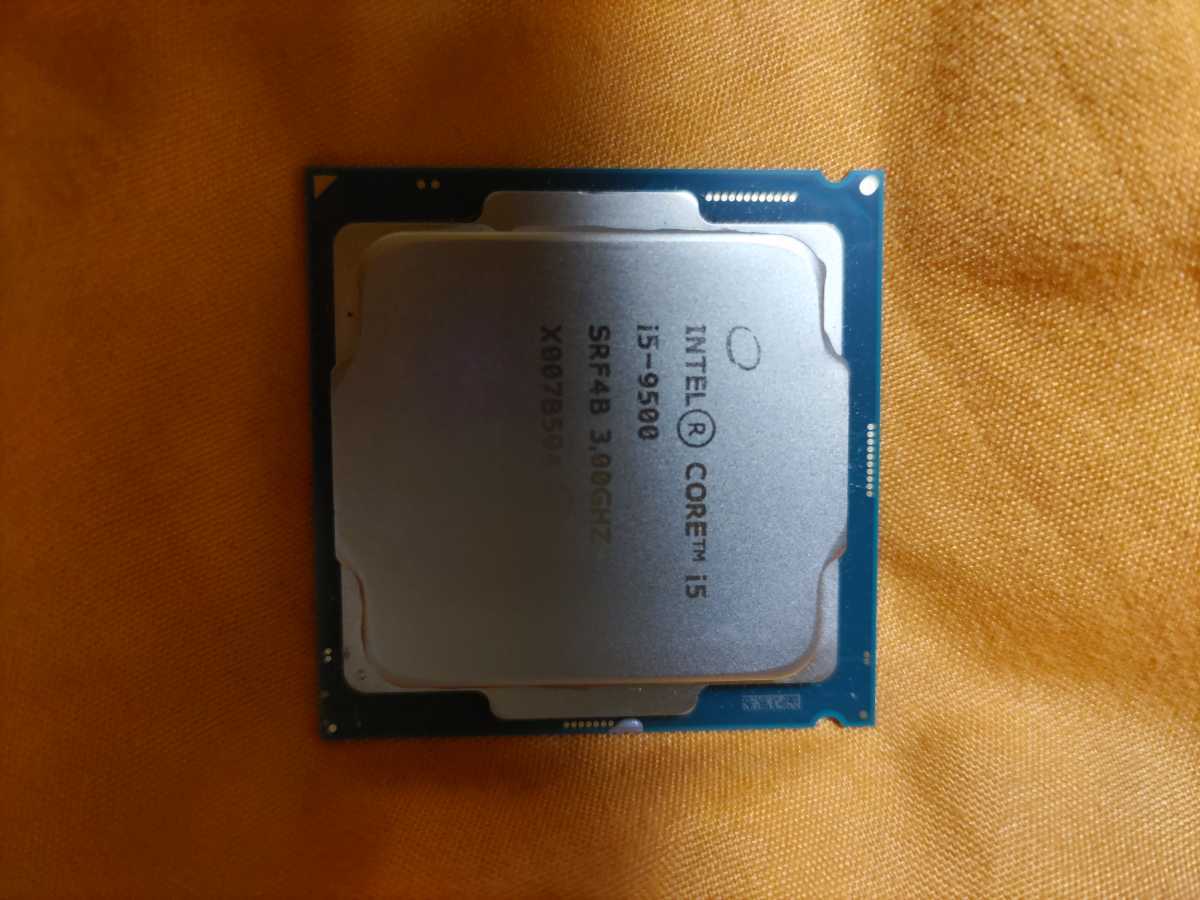Intel CORE i5 9500 動作未確認 Core Intel i5-9500 i5-9500（動作