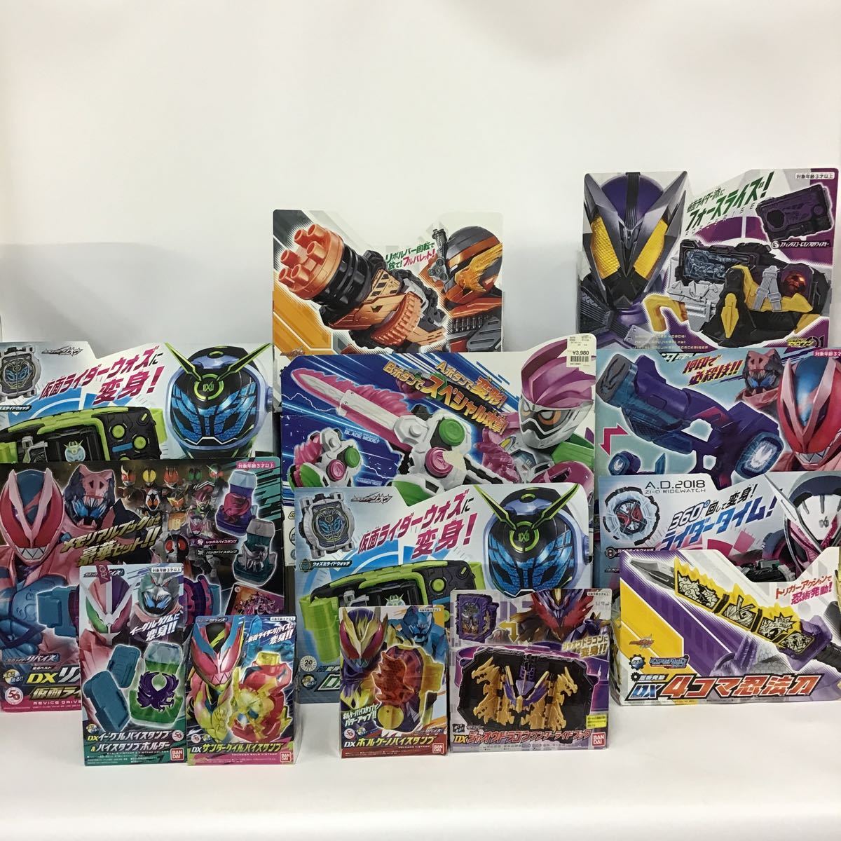 44 【ジャンク品有り】 仮面ライダー リバイス 変身ベルト DX リバイスドライバー 仮面ライダー50周年 スペシャルセット 他 (160)