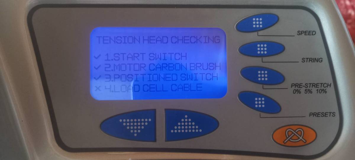 GOSEN ガット張り機 修理 GOSEN ガット張り機 修理 ストリングマシンの