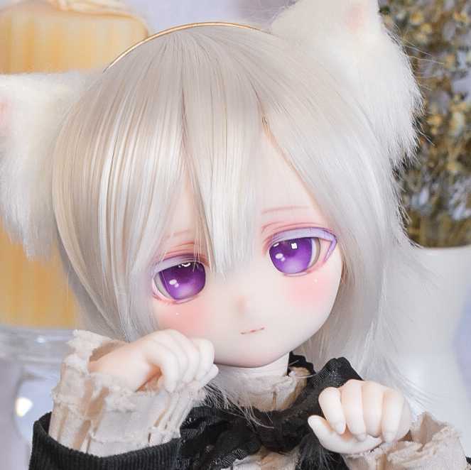 【みみずく】DDH-27 カスタムヘッド ソフビ盛り SW肌＋ おまけアイ MDD 少々難あり