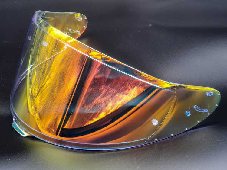 Route 99 SHOEI Z-8用 CWR-F2 クリアミラーコーティングシールド