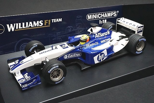 限定SALE，HOT ミニチャンプス PMA 1/18 WILLIAMS ウィリアムズ - F1 BMW FW25 R.シューマッハ 2003 100030004(レーシングカー)｜売買されたオークション情報、yahooの商品情報をアーカイブ公開 - オークファン レーシングカー