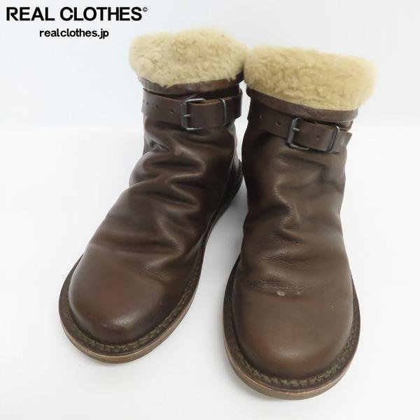 TRIPPEN/トリッペン BOMB-MON-92 レザー/ボアショートブーツ /080