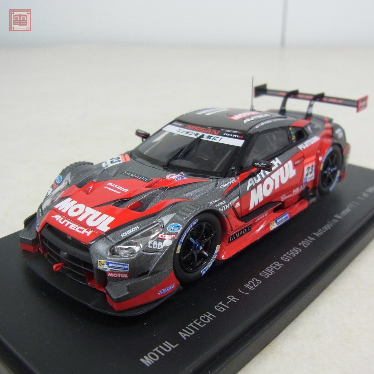エブロ 1/43 日産 GT-R ニスモ GT500 スーパーGT 2014 ラウンチバージョン/モチュールオーテック GT-R 2014 オートポリス 計2点set【10 GT500 エブロ 1&frasl;43