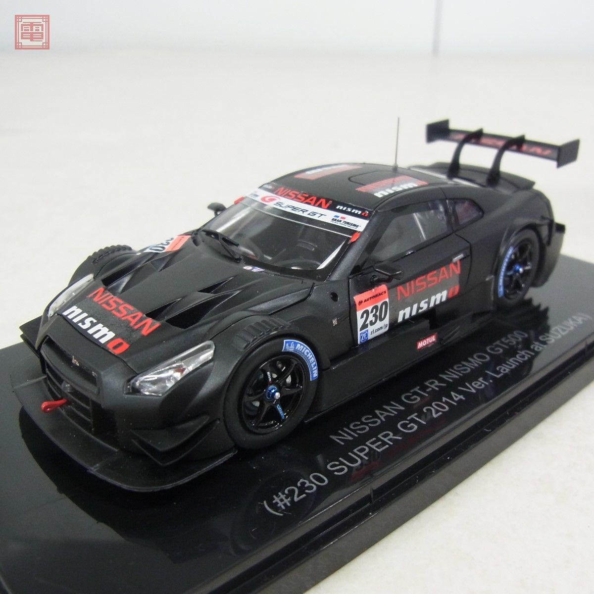 エブロ 1/43 日産 GT-R ニスモ GT500 スーパーGT 2014 ラウンチバージョン/モチュールオーテック GT-R 2014 オートポリス 計2点set【10 GT500 エブロ 1&frasl;43