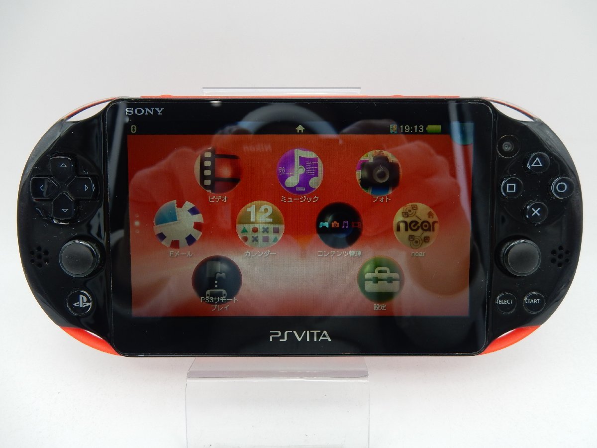 SONY ソニー PS VITA PCHJ-10021 バリューパック PCH-2000 ZX17 レッド 