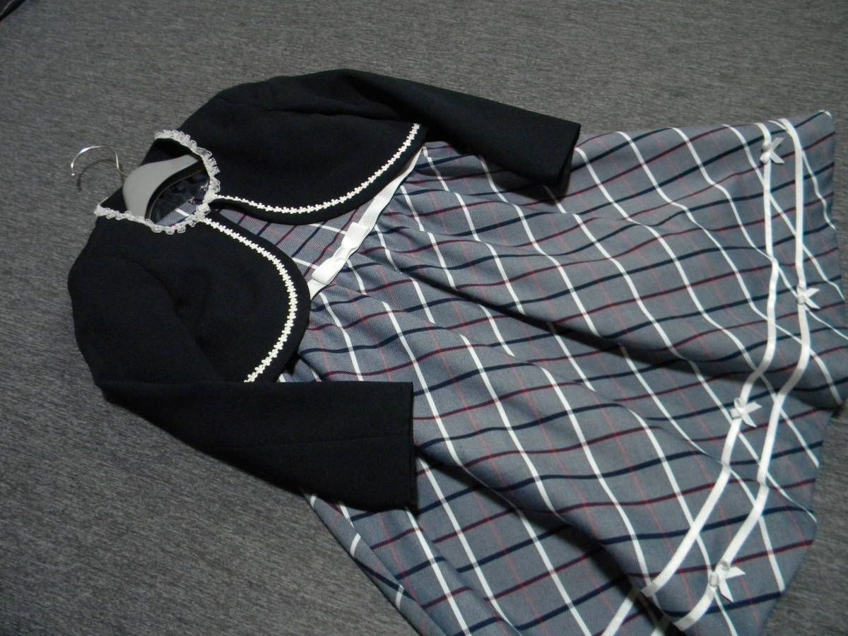 ★即決★デコラピンキーズ★上品でかわいいフォーマル スーツ(ワンピース/JK)★130㎝