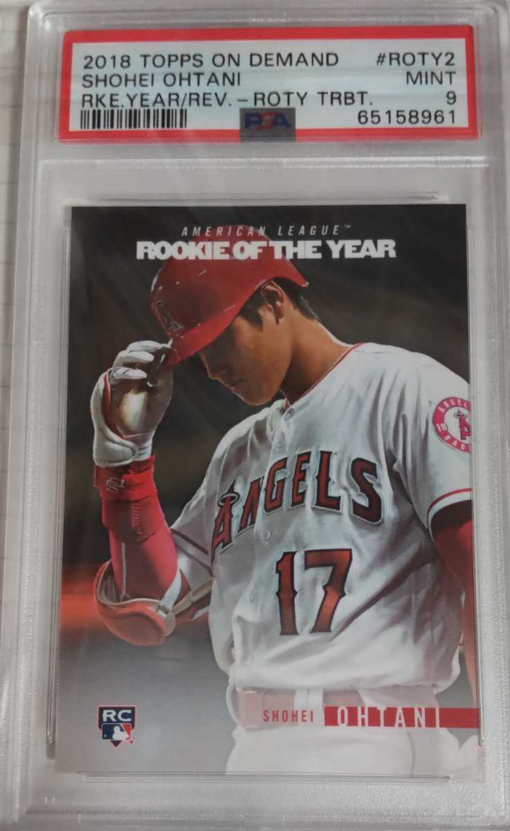 PSA9☆MINT】【1円スタート☆多数出品中】大谷翔平 2018 Topps on demand