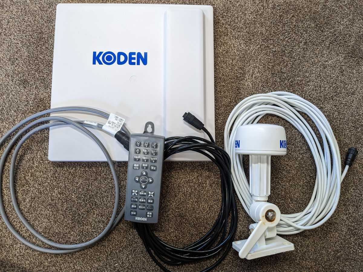 KODEN GPSプロッター魚探 CVG-207 10.4インチカラー液晶 中古 美品 