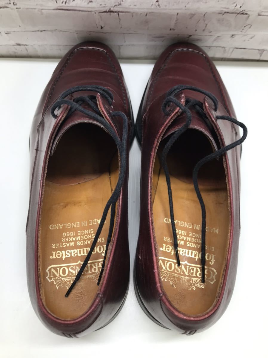 20230106AC0012 GRENSON グレンソン 22383 UTip Carf Leather UK61/2