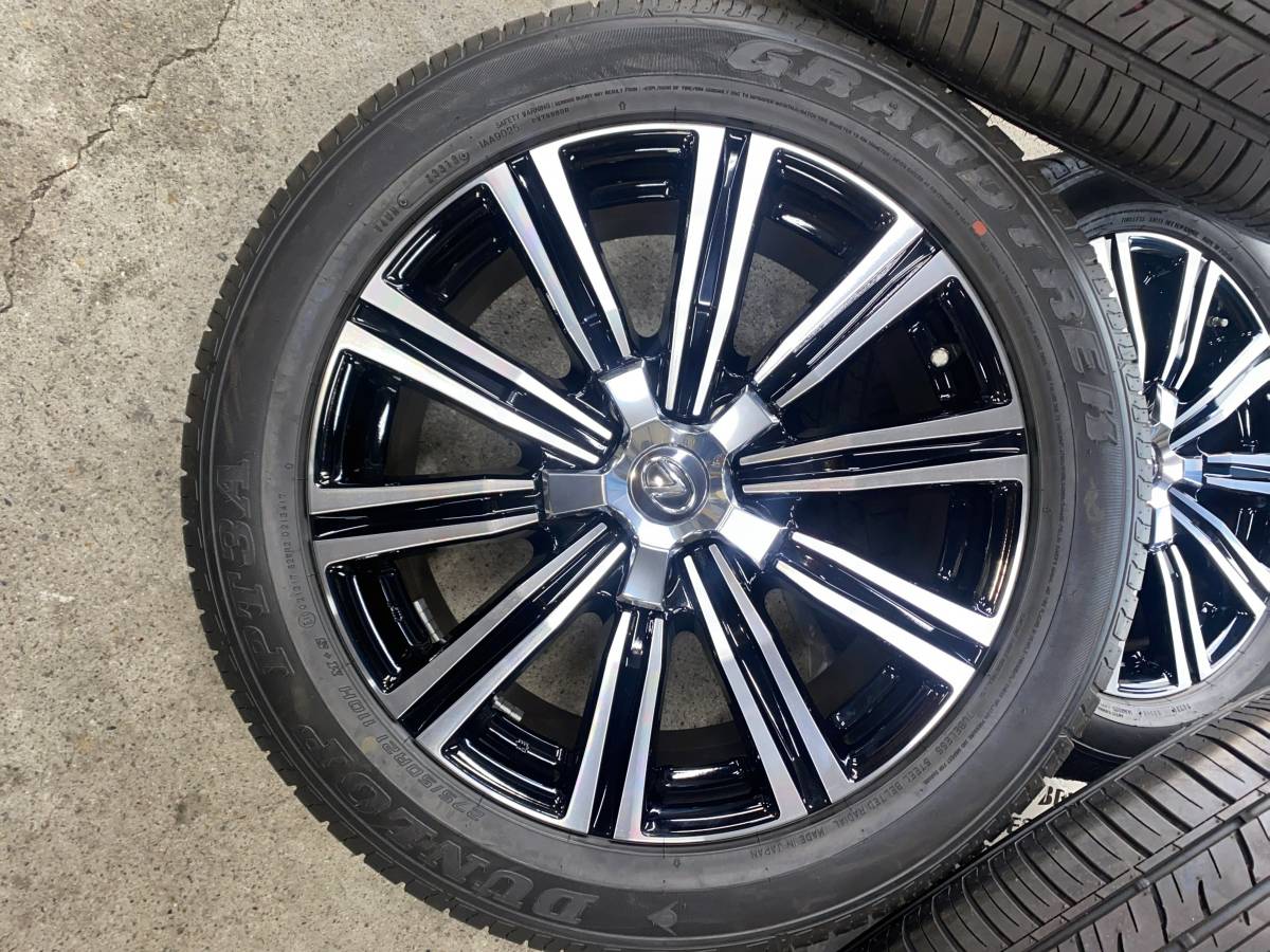 レクサス LX 570 純正 タイヤ ホイール セット ロックナット 275/50R21