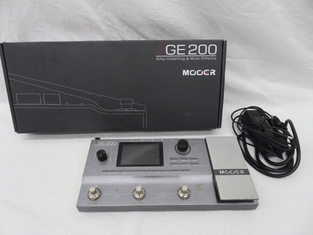 ジャンク○MOOER GE-200 マルチエフェクター○1201K MOOER Mooer GE200