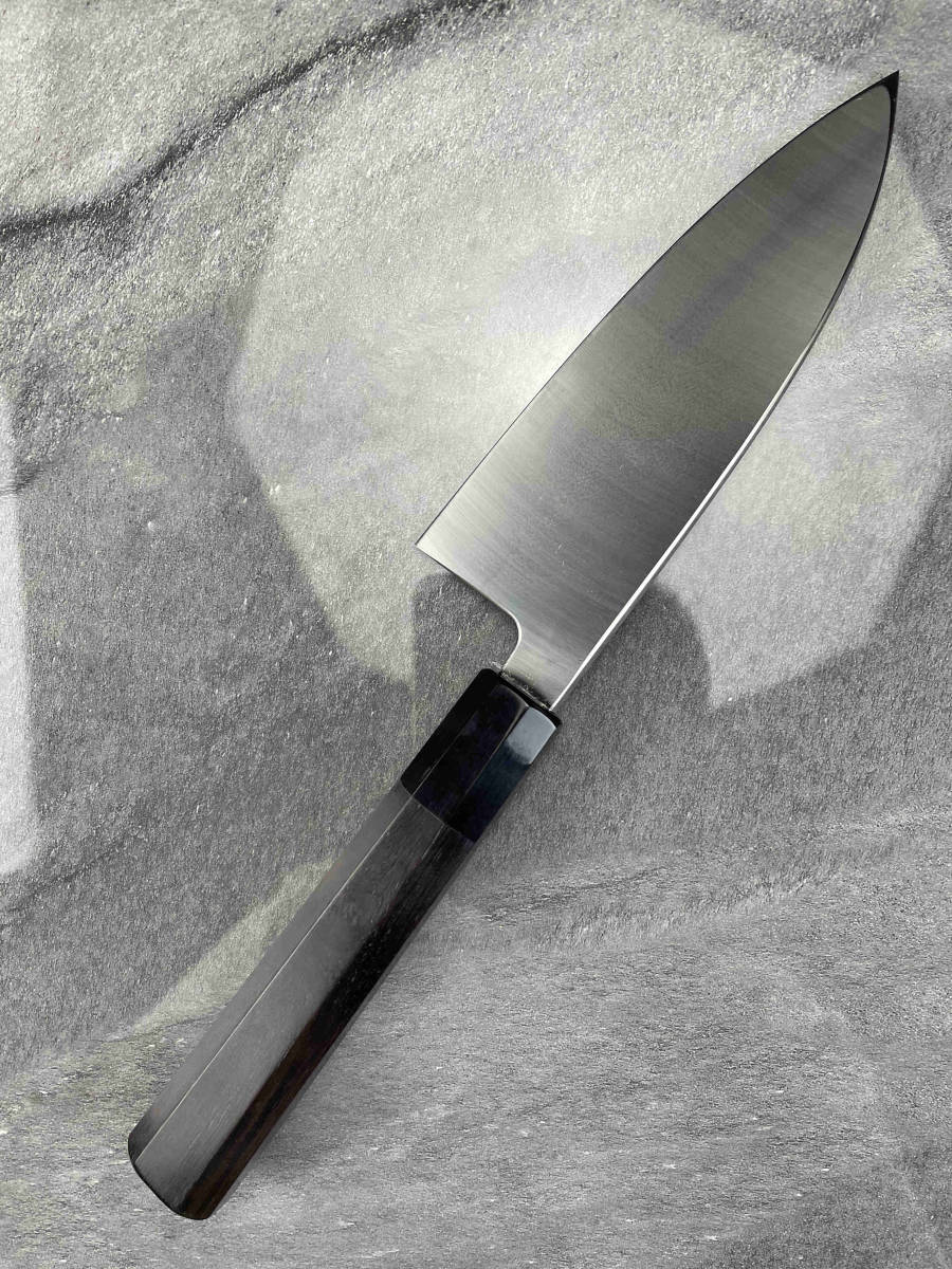 人気 5寸 出刃包丁 V金10号 刺身包丁 真空焼き入れサブゼロ処理