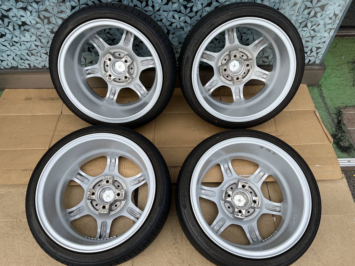ERGLANZ 15インチ 6.5J +38 PCD100 4穴/UNIGRIP 165/45R15 4本セット 