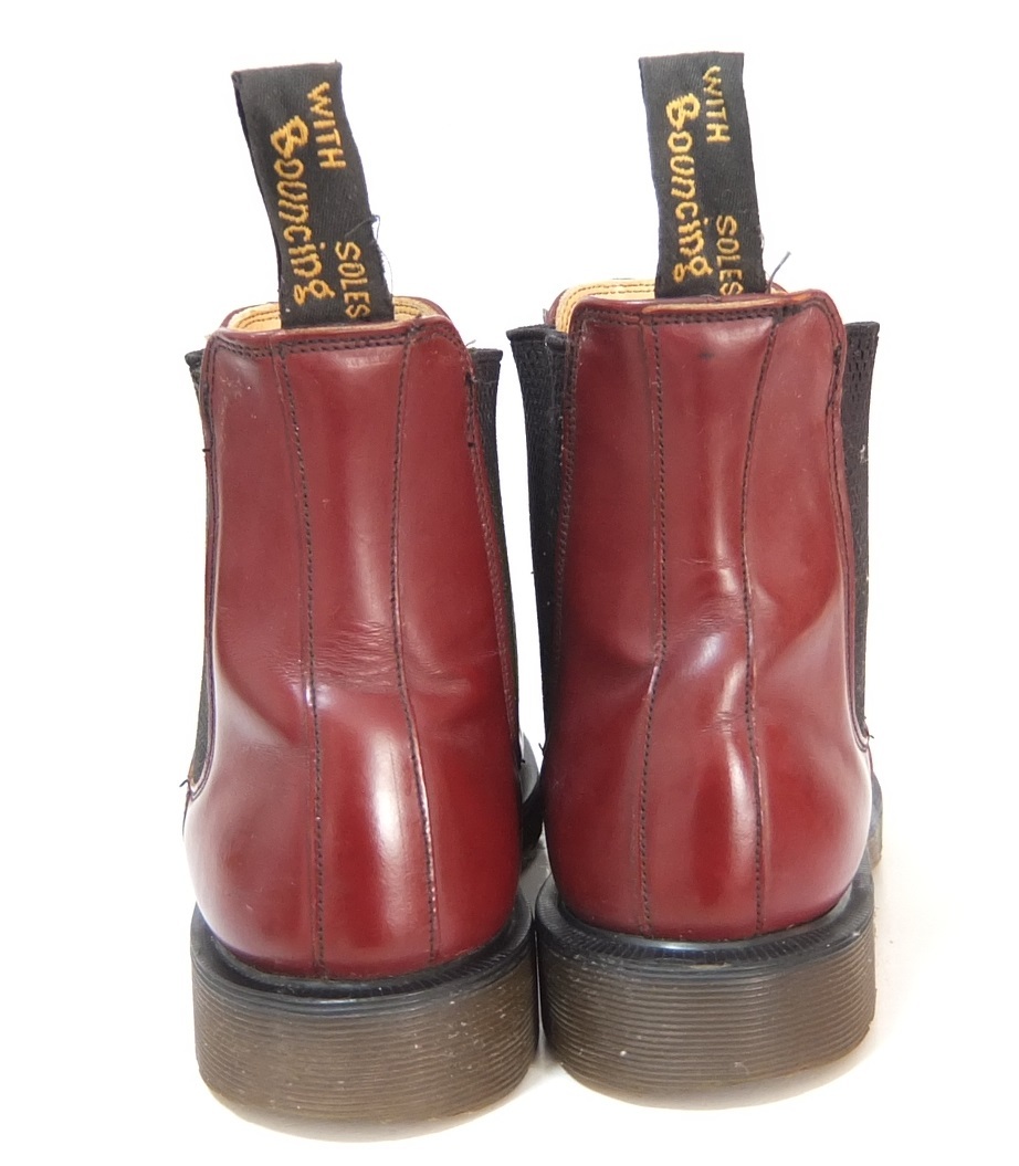 英国製 Dr.Martens ドクターマーチン サイドゴアブーツ チェリーレッド