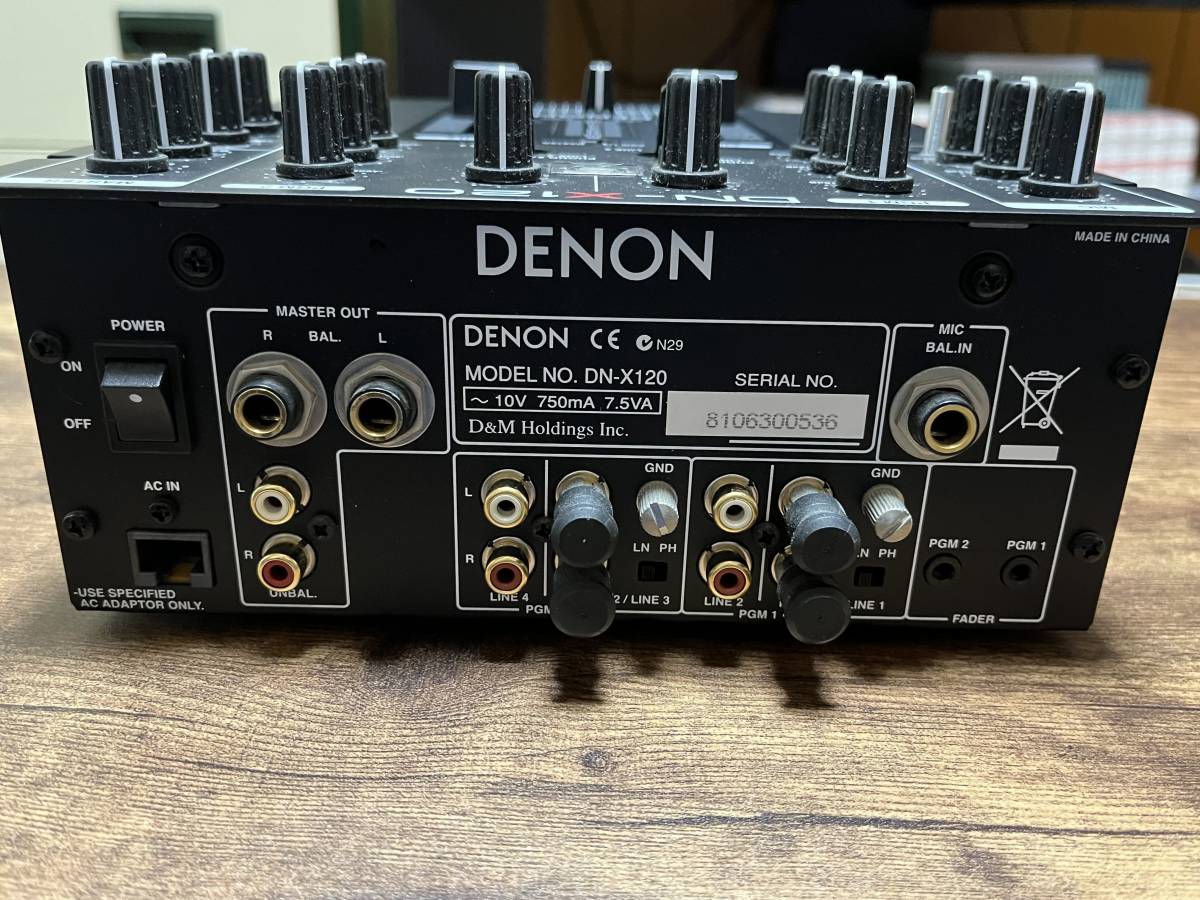 DENON デノン DN-X120 DJミキサー | WWW1.SP.SENAC.BR
