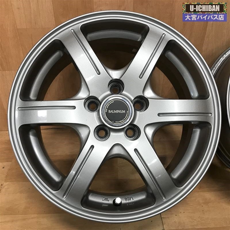 ①2/4個 アルミホイール TOYOTA純正 シエンタ ガンメタ 15 トヨタ 純正