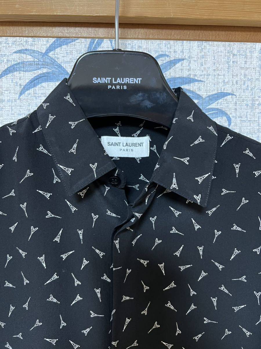 数回着用のみ クリーニング済 19AW Saint Laurent サンローラン 