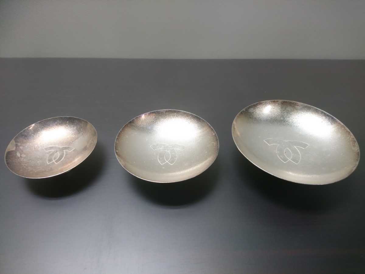 純銀 杯 約213グラム 銀杯 純銀製 約132グラム シルバー1000 銀杯 純銀製