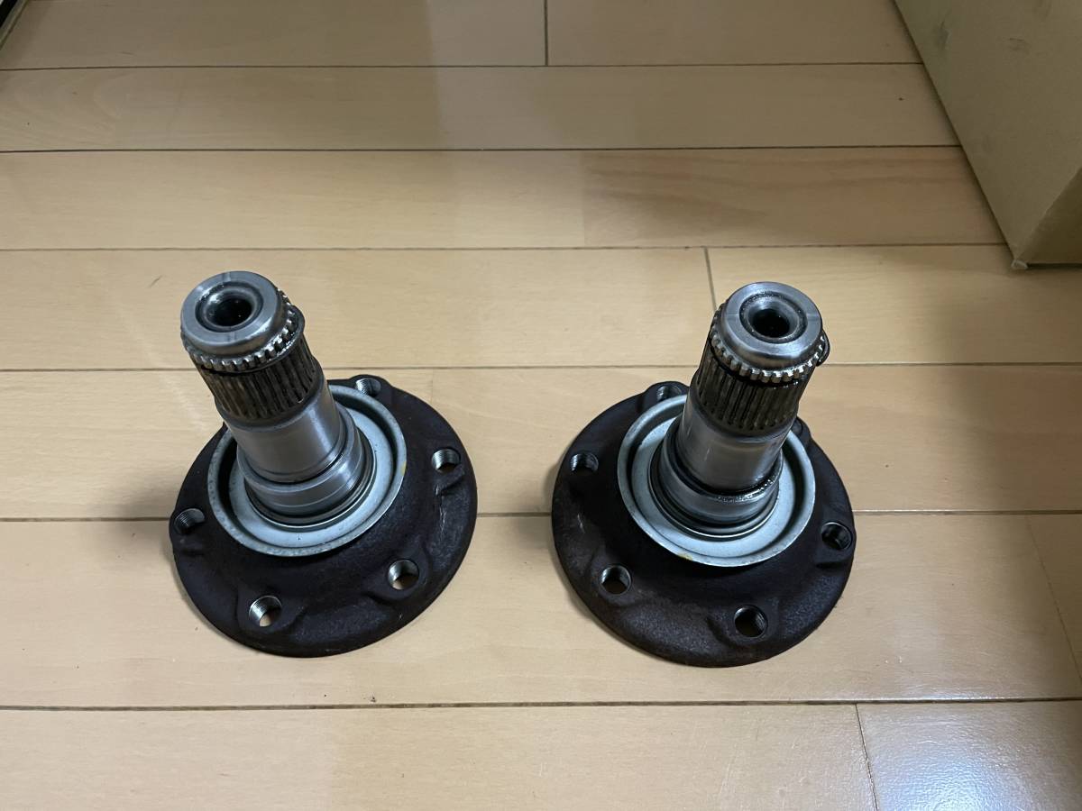 JZX90 ツアラーV 純正 8インチ オープンデフ用 サイドフランジ 左右