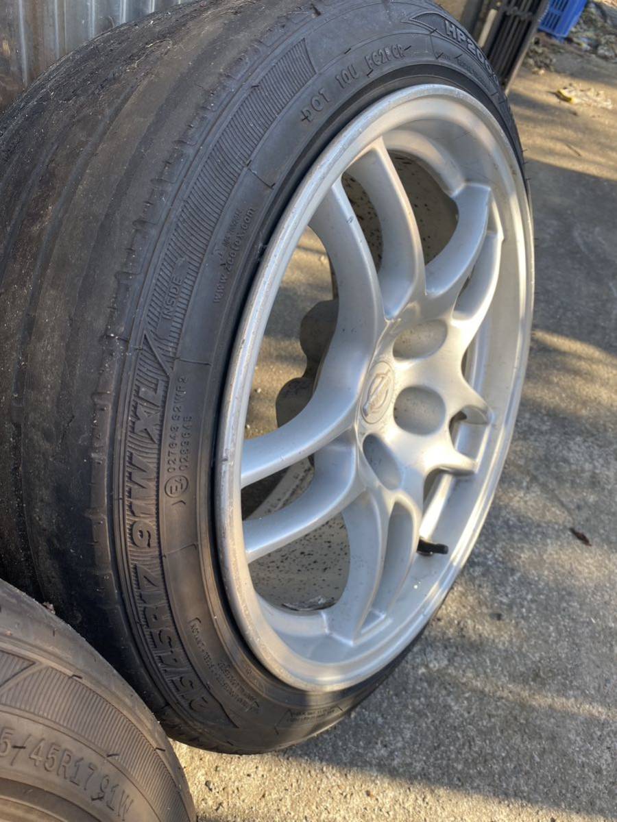 スカイライン BCNR33 GT-R 日産 純正 アルミホイール 4本 17インチ 9.0