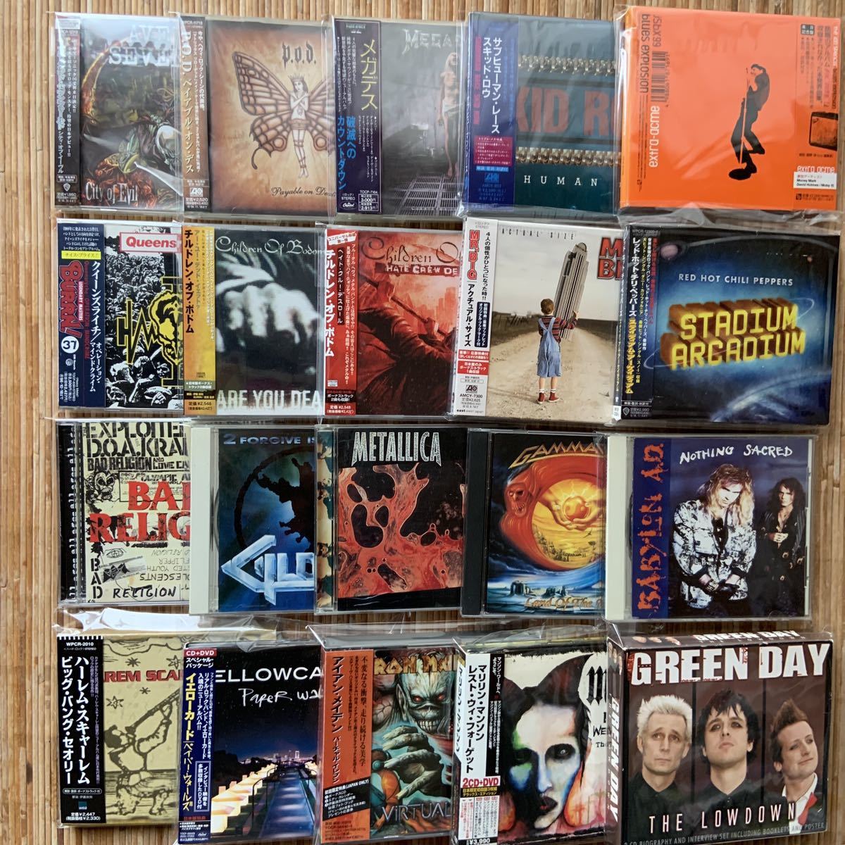 ハードロック、メタル パンクなどCD まとめて100枚以上セット ハード