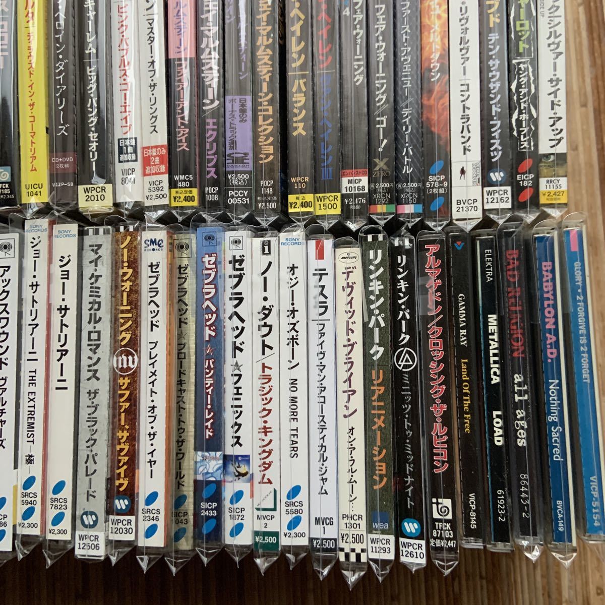 ハードロック、メタル パンクなどCD まとめて100枚以上セット ハード