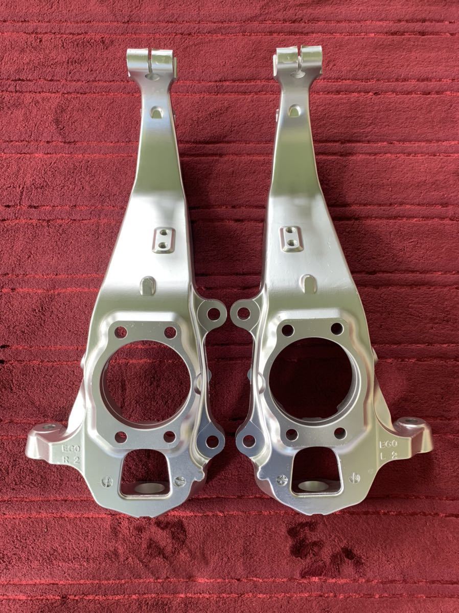 y51 v36 v37 z34 40ミリ短縮3度仕様ショートナックル 40mm 3度 V36 V37 スカイラインY51Y50 フーガフロントショート短縮加工