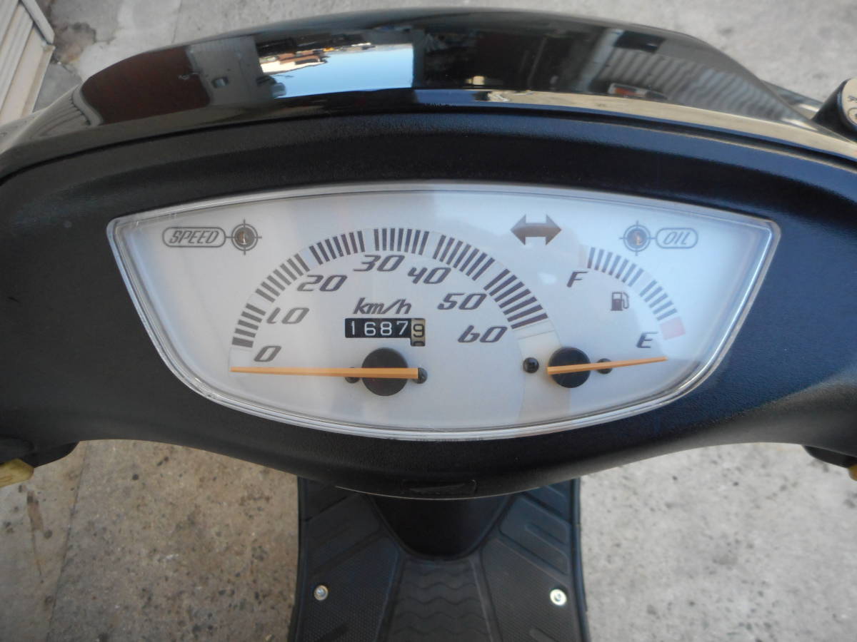 ☆中古車☆HONDA Dio ZX-2 2000年式 1684㎞ ブラック バッテリー新品