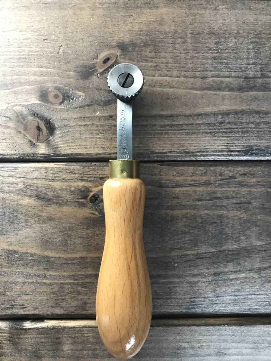 Geo.Barnsley製ウィール 12 イギリス製 靴職人 靴工具 製ウィール 靴