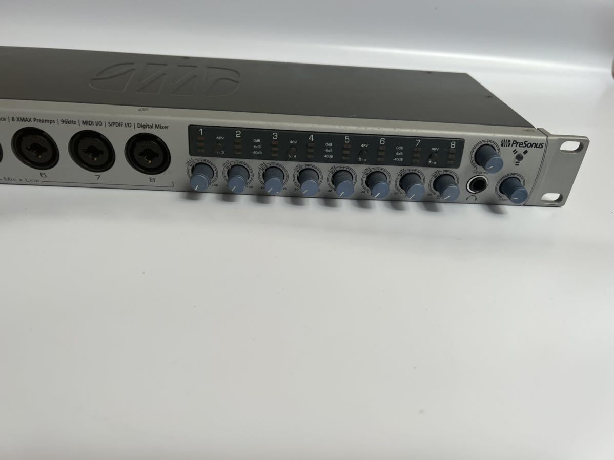 ☆PreSonus FireStudio Project オーディオインターフェイス Project