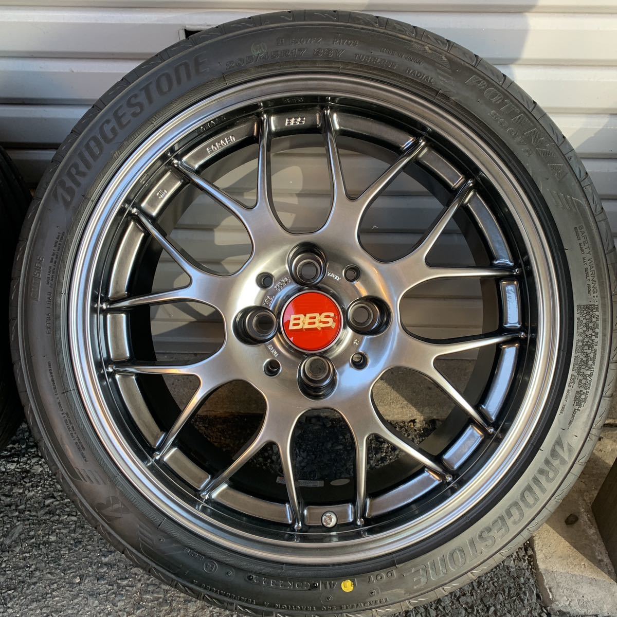 BBSホイール RGR793 BBS RG-R(DB) ダイアモンドブラック RG793 17 