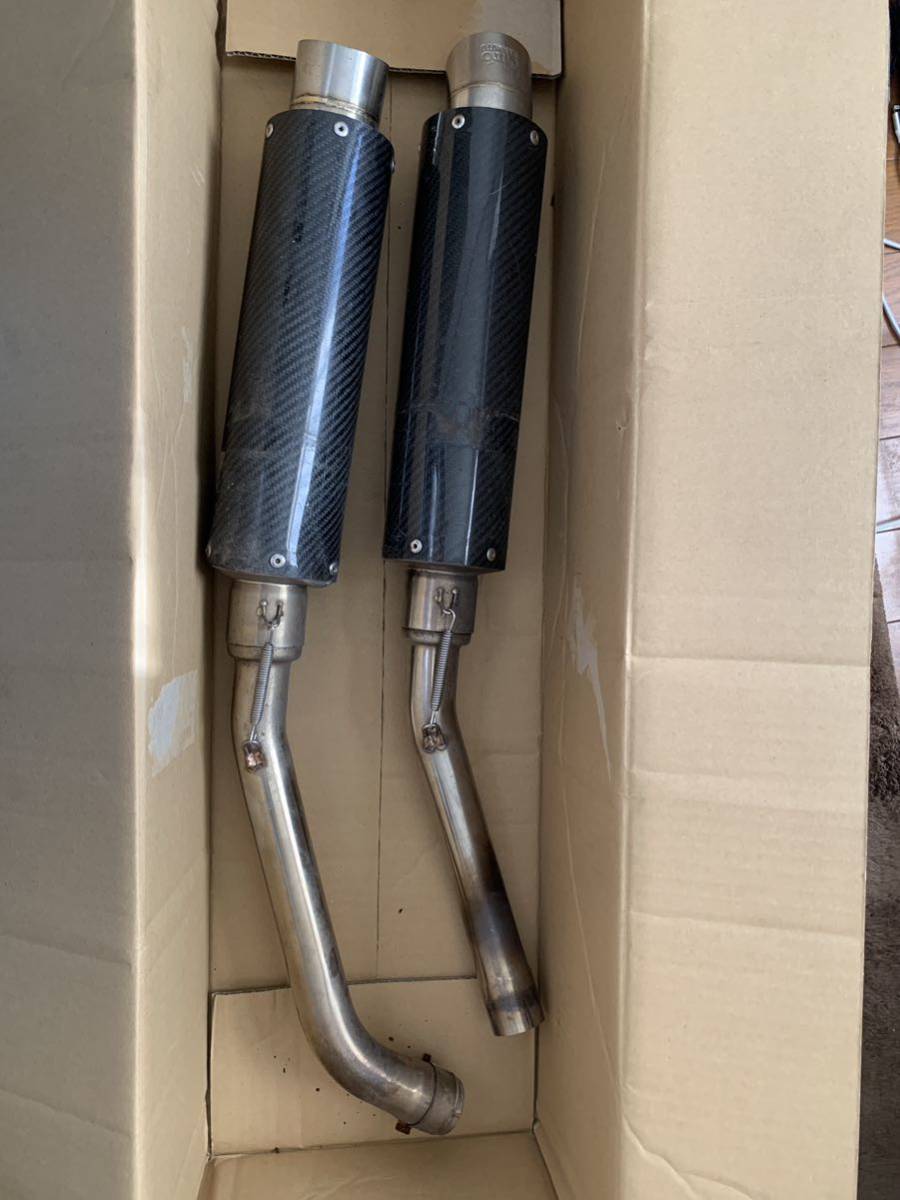 【中古】DANMOTOスリップオンマフラー GSR250