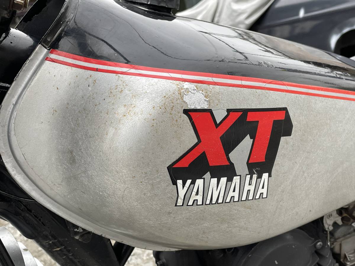 即決☆名車♪ ヤマハ XT250 3Y5 実動 自賠責保険付き ビンテージオフ 