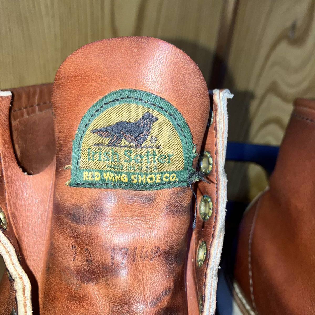 RED WING 875 半円犬タグ 希少 前期 7D ビンテージ 92年製 アイ 