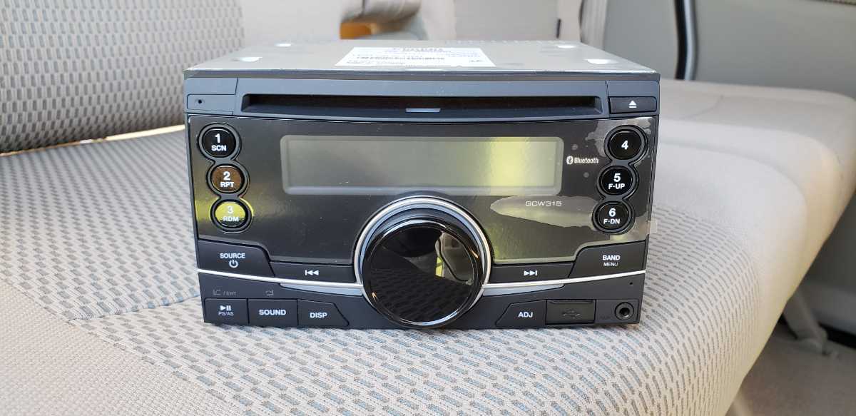 スズキ 純正オーディオ bluetooth GCW315 スズキ クラリオン CDデッキ