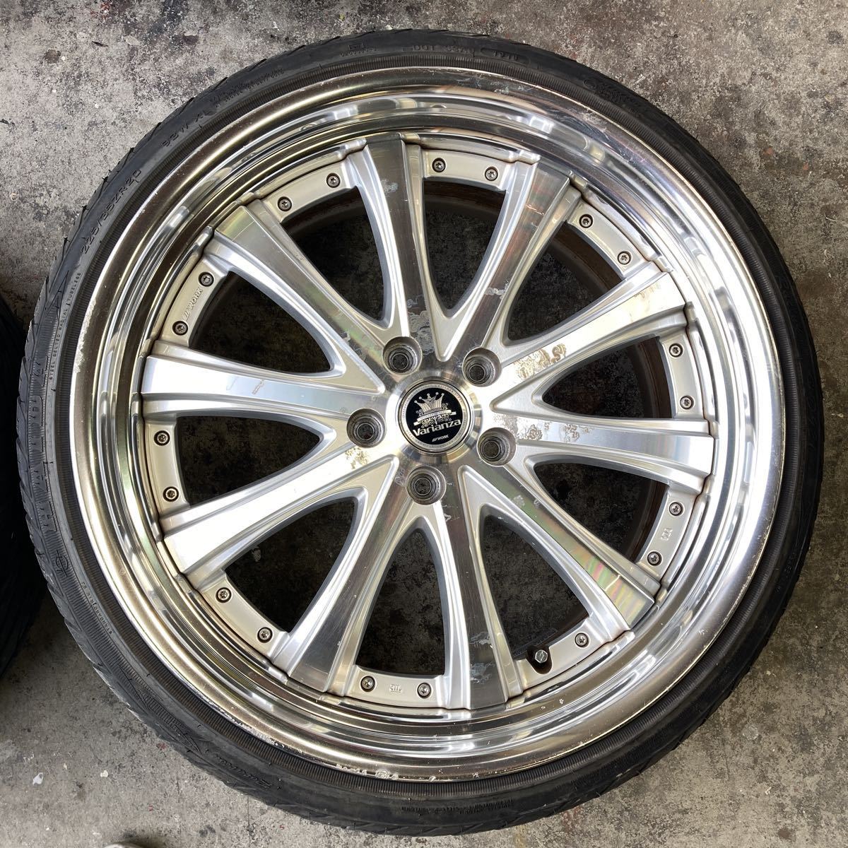 WORK VARIANZA ワーク ヴァリアンツァ V5N-SR 20×8.5J+38 9.5J+45 