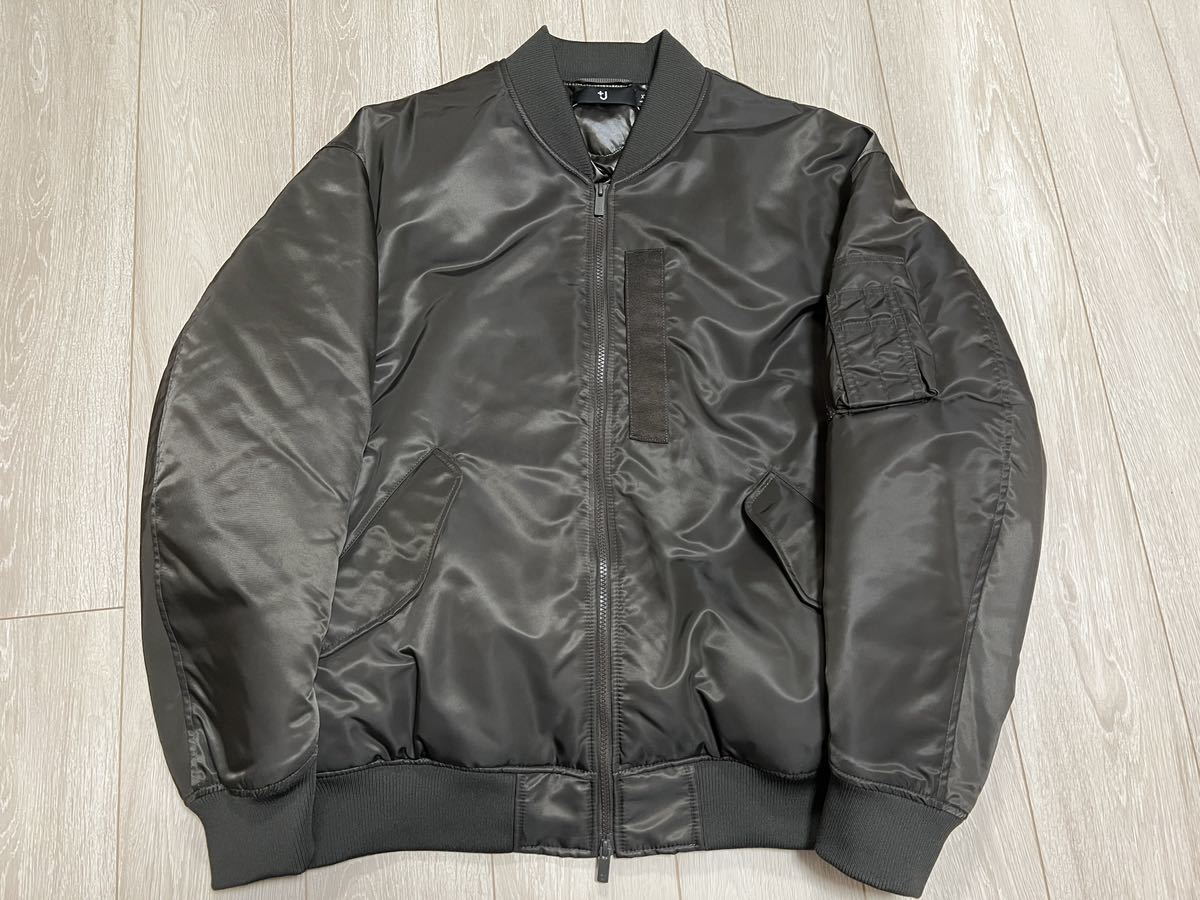 即決・送料無料・匿名配送】+J ハイブリッドダウンオーバーサイズMA-1