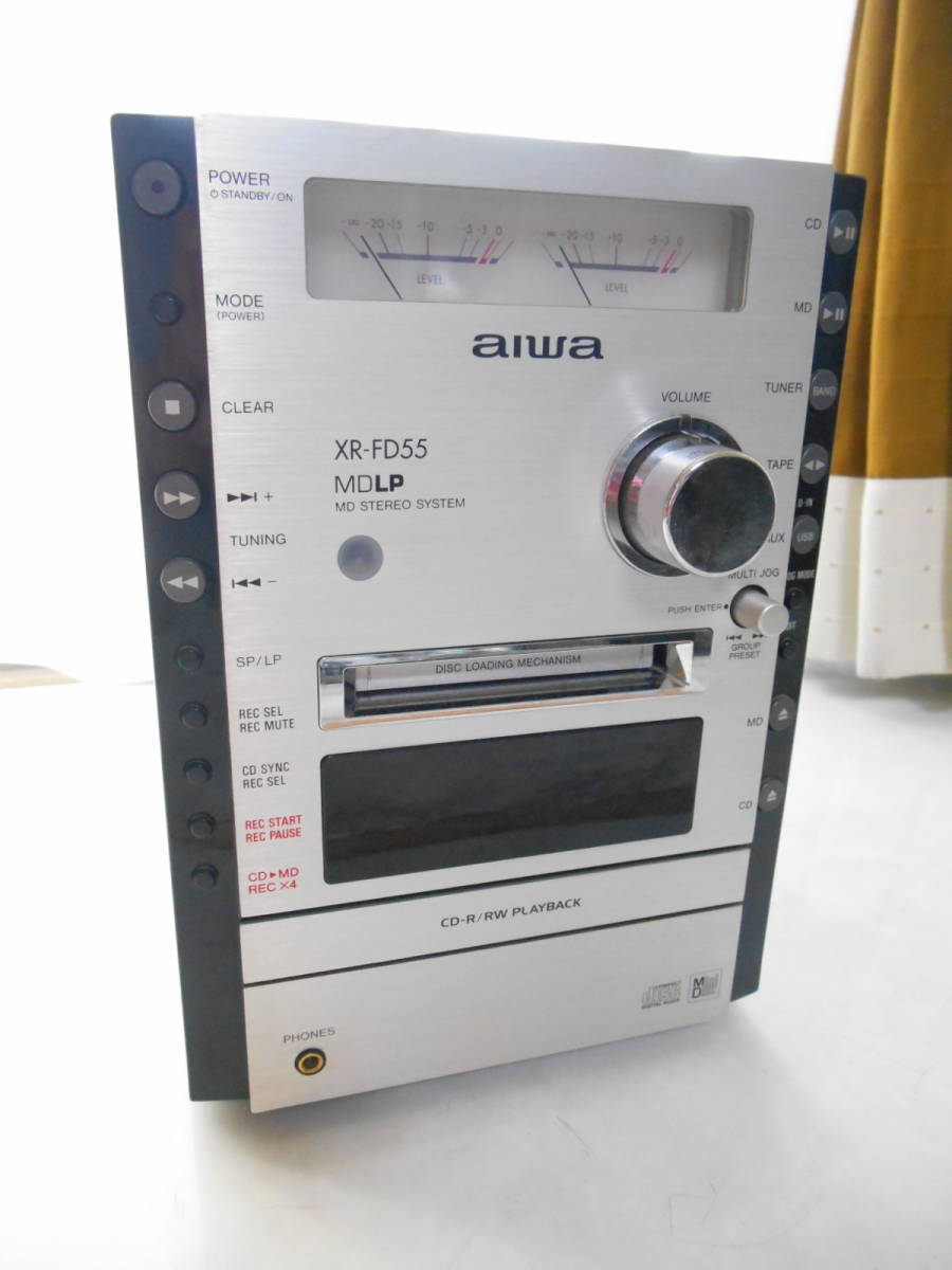 アイワ ミニコンポ aiwa アイワ XR-FD55 ミニコンポ ジャンク の商品