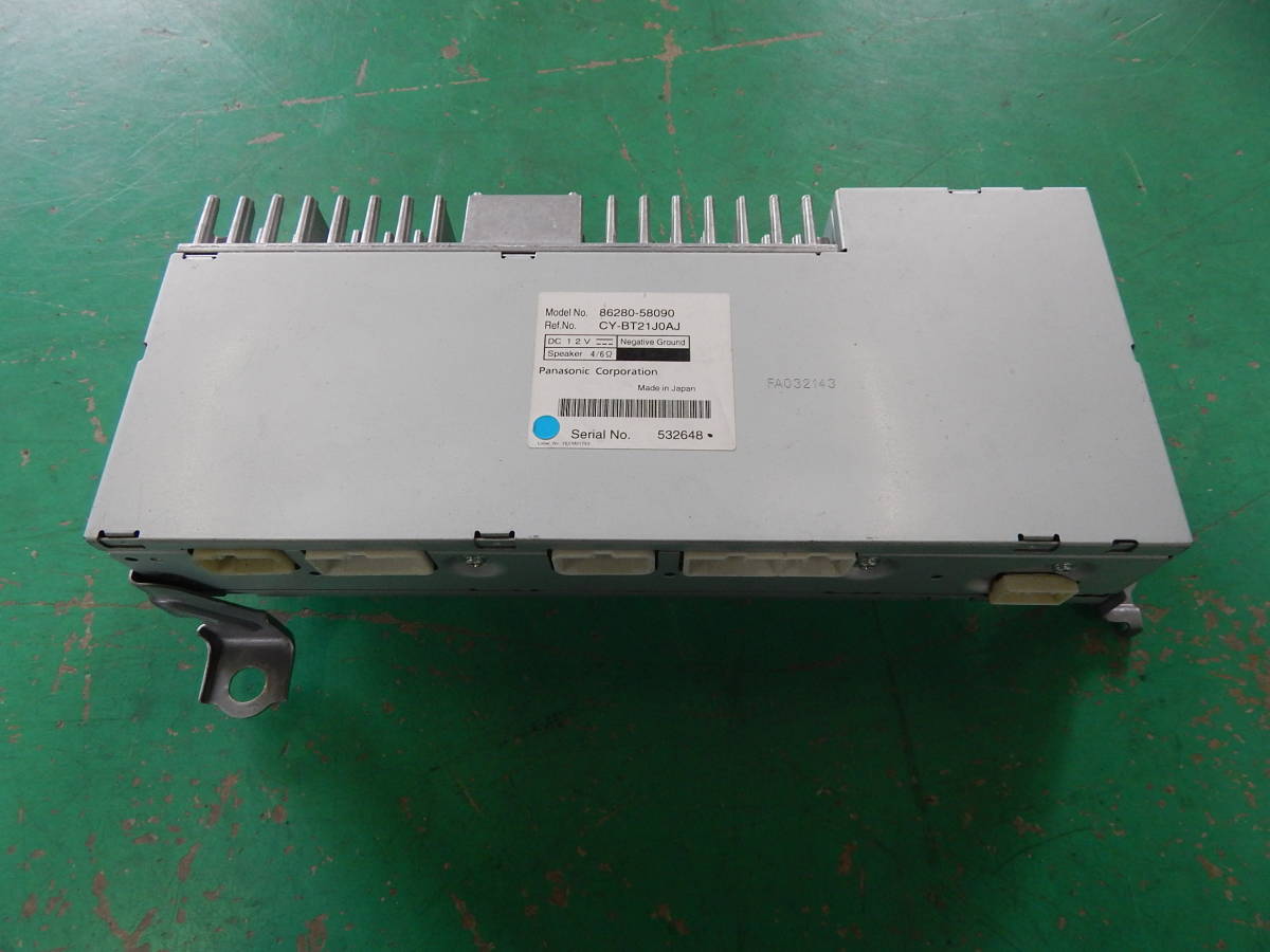 TOYOTA トヨタ オーディオアンプ CY-BT21J0AJ 86280-58090 20系 ヴェル 