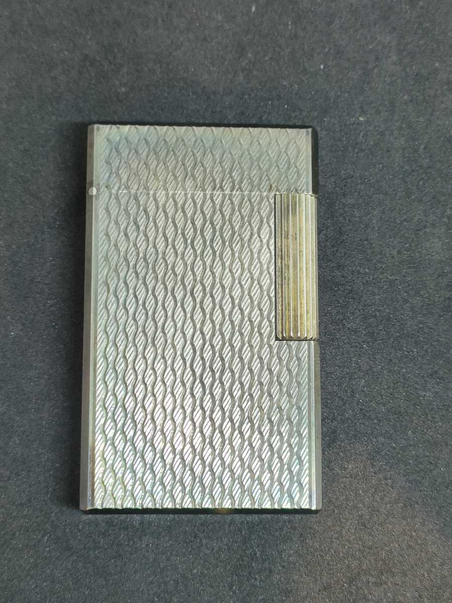 1円〜☆ジャンク☆S.T.Dupont デュポン ガスライター☆箱説付 喫煙