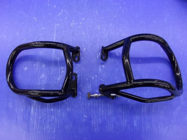 T【249】キジマ エンジンガード ブラック ホンダ CBX400F Kijima刻印 