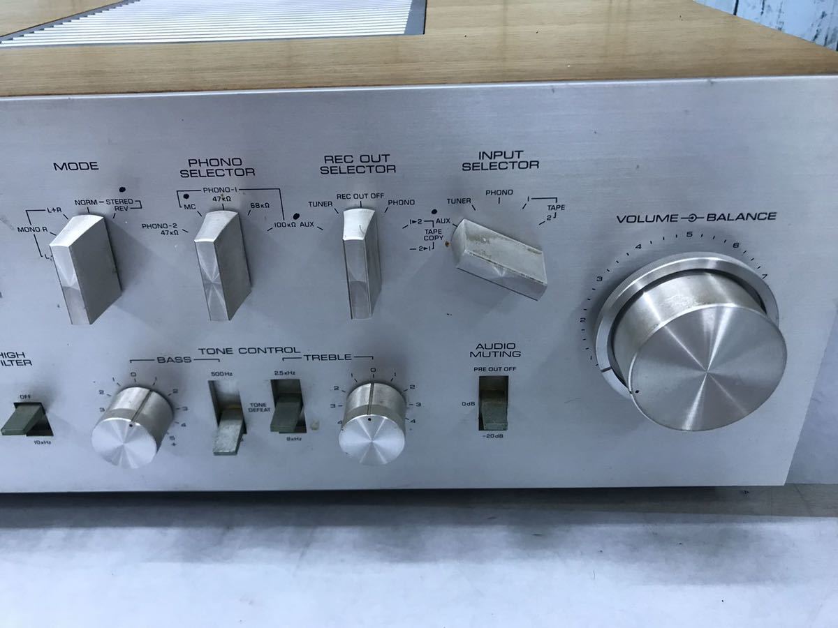 yamaha ca-1000Ⅲ プリメインアンプ 通電のみ確認（140s）